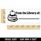 From the Library of Teacher Student School Self-Inking Rubber Stamp Ink Stamper